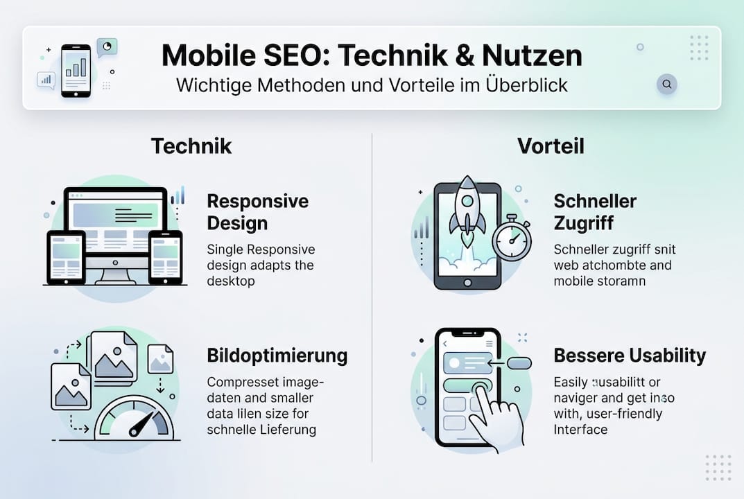 Mobile SEO auf einen Blick: Wichtige technische Aspekte und klare Vorteile
