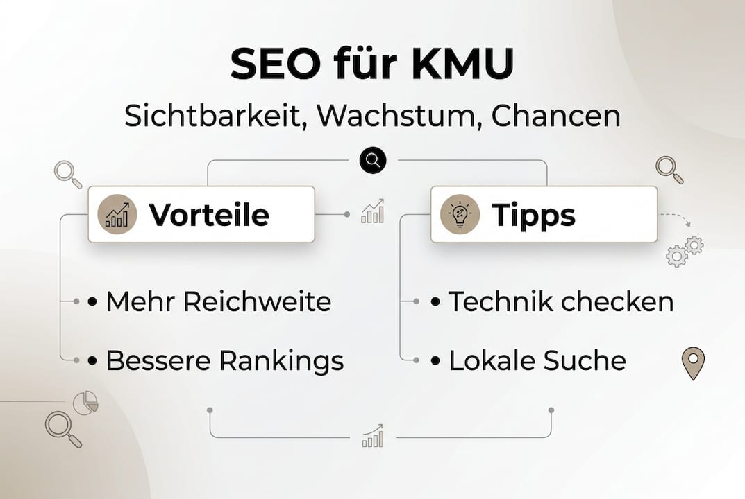 SEO-Infografik: So profitieren kleine und mittlere Unternehmen – Die besten Tipps auf einen Blick