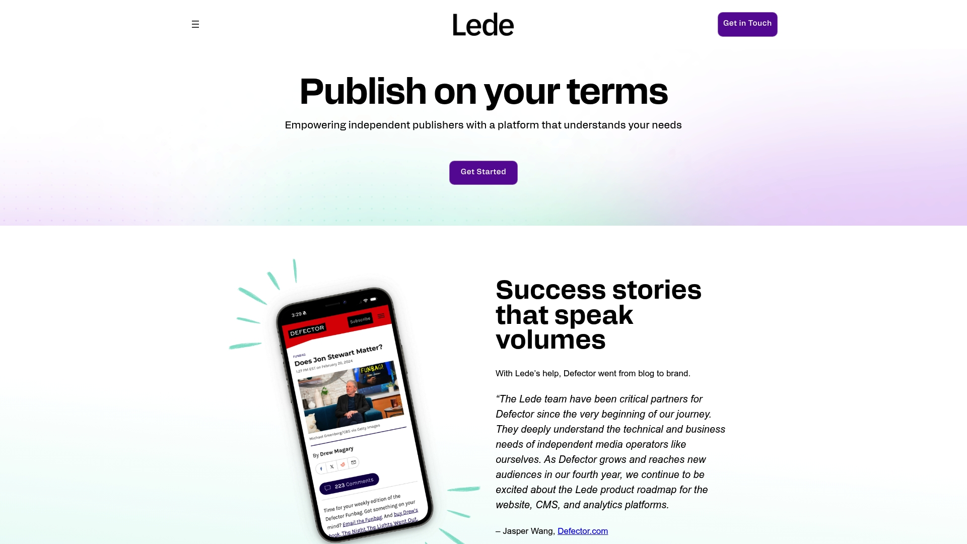 Product Screenshot