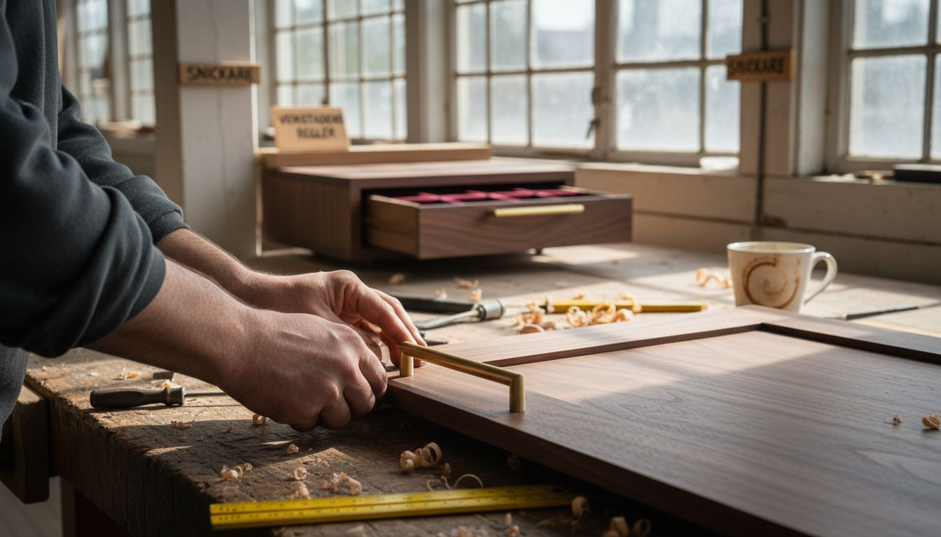 Snygga detaljer och exklusiva material som lyfter din walk-in-closet