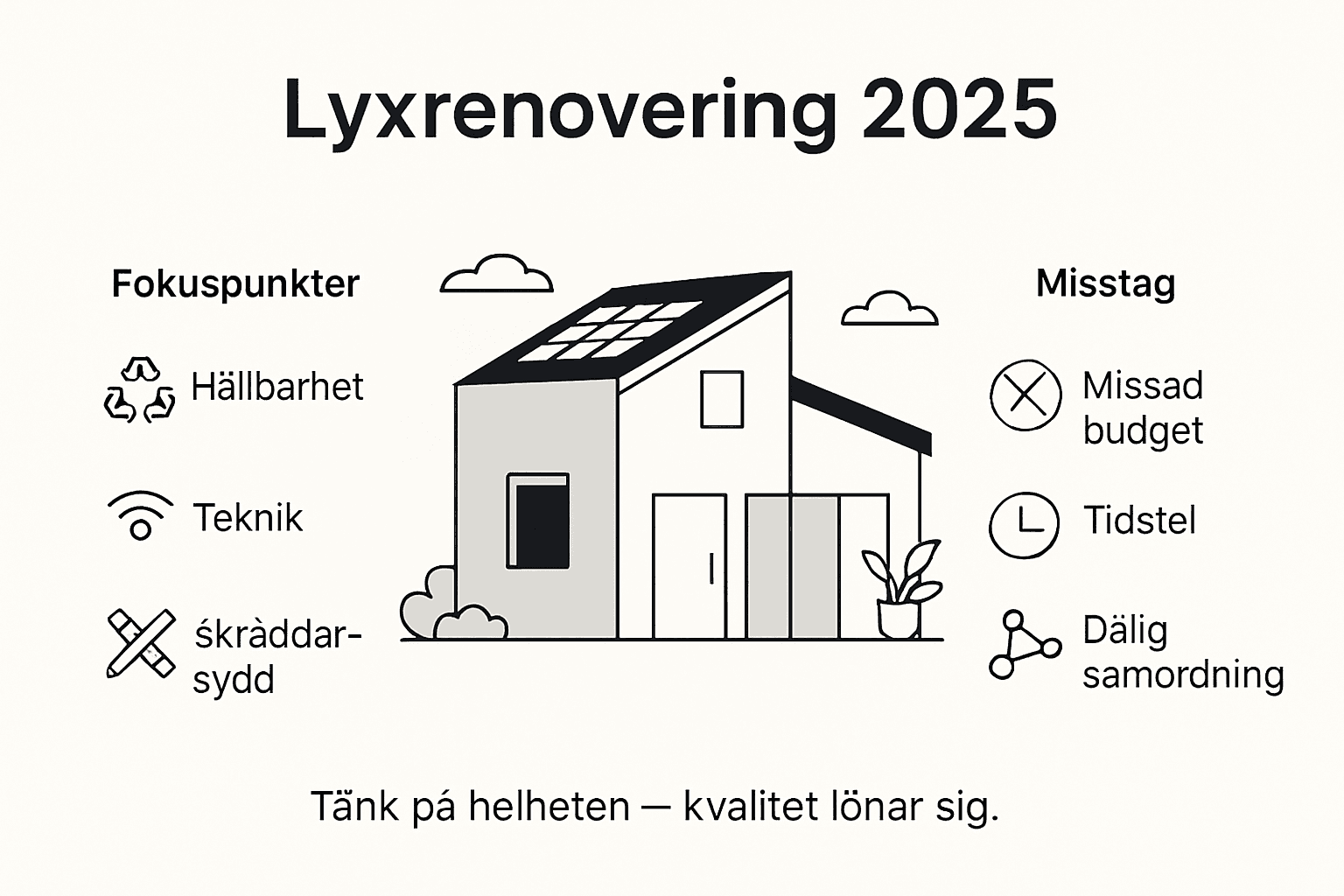 Översikt: Lyxrenoveringar 2025 i siffror och fakta