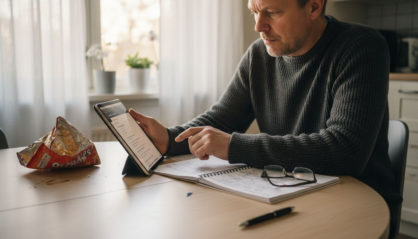 Företagare som möter sina kunder över köksbordet och lyssnar på deras behov.