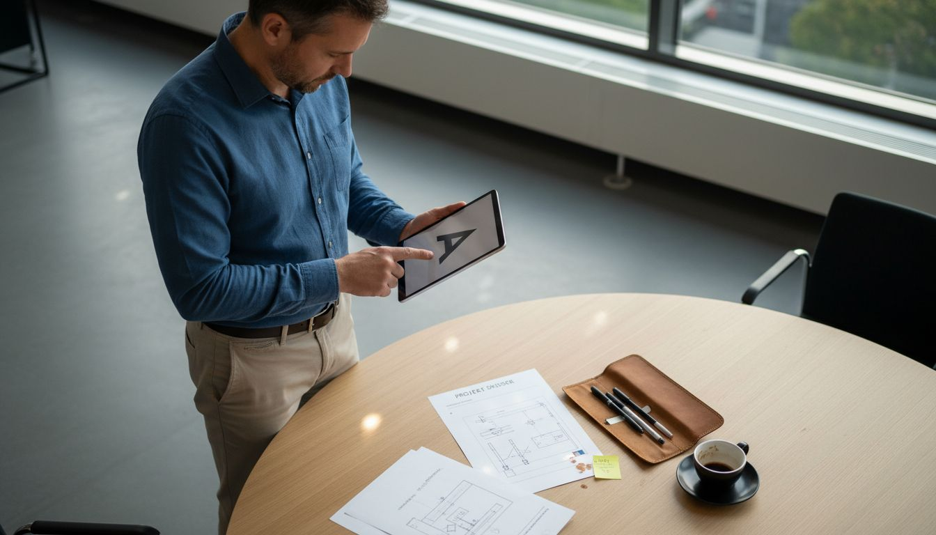 Man utvärderar den digitala varumärkesprofilen