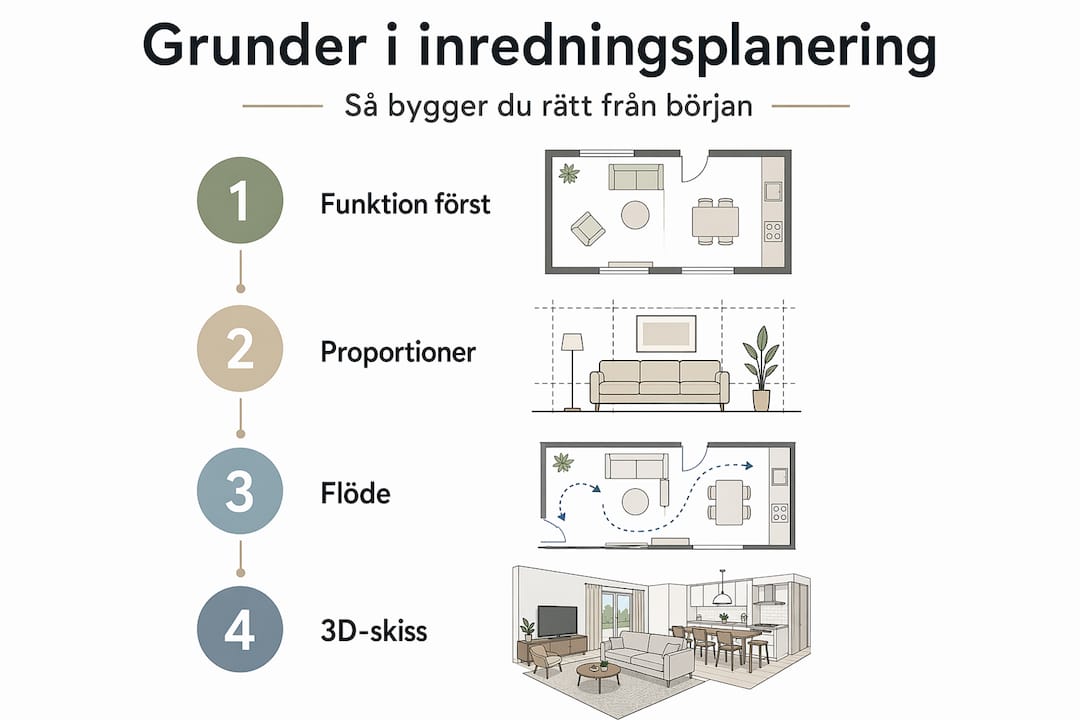 Visuell guide: Så planerar du din inredning steg för steg