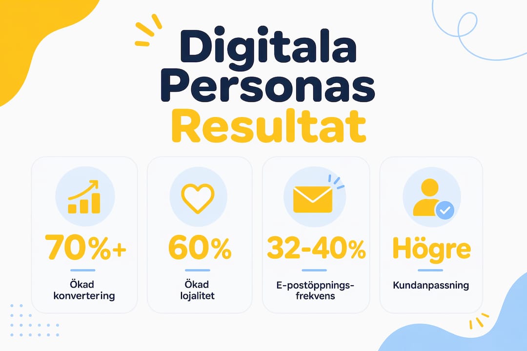 Översiktlig infografik med statistik om olika digitala målgrupper