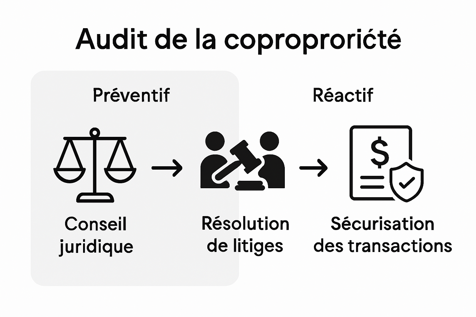 Infographie : panorama des principaux rôles de l’avocat en copropriété