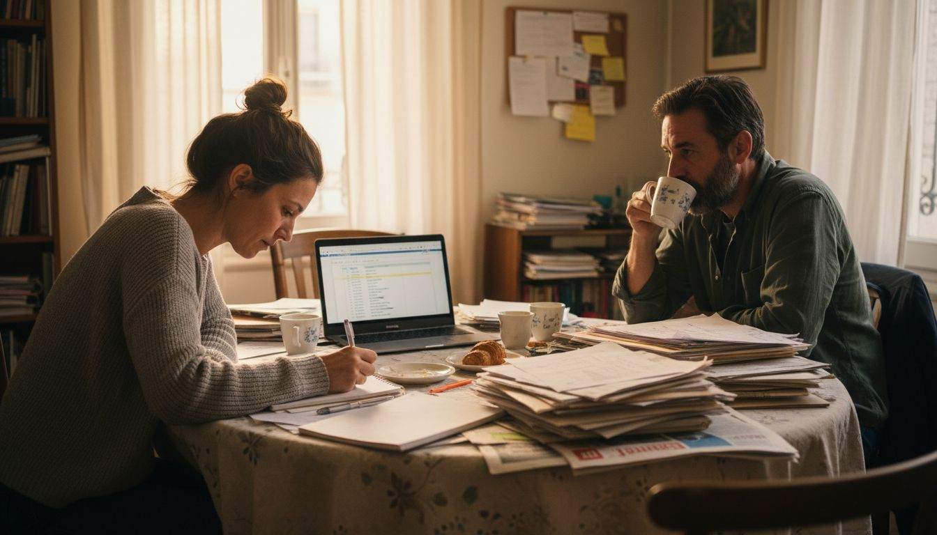 Échange entre deux personnes autour des conditions du contrat de location