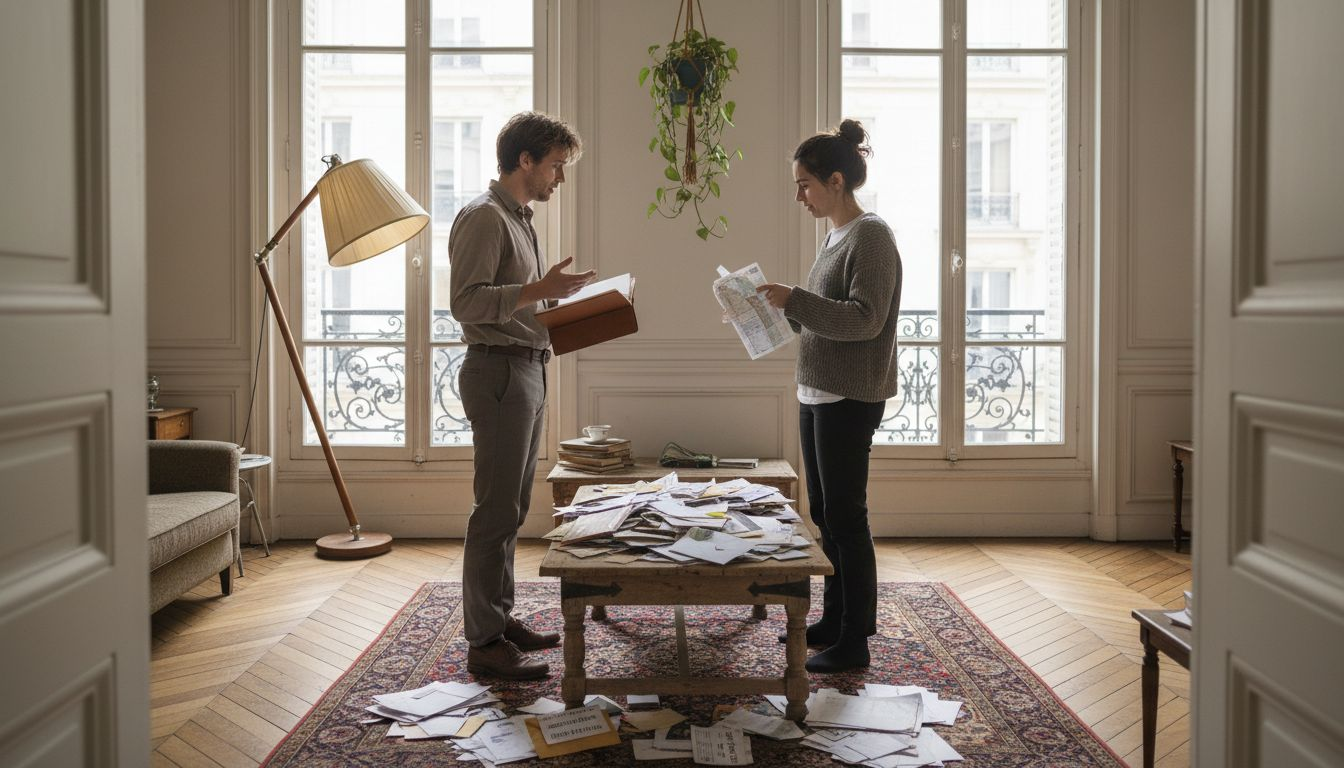 Échange tendu entre un bailleur et son locataire au sujet d’un différend