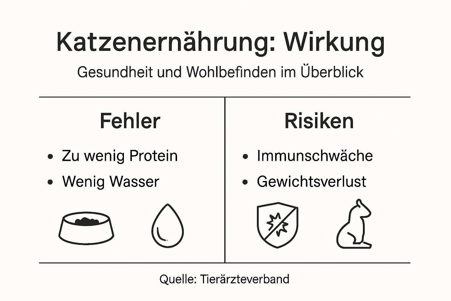 Übersicht: Worauf es bei der Ernährung von Katzen ankommt und welche Risiken zu beachten sind