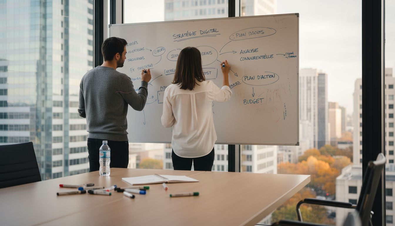 Des experts échangent sur les meilleures approches pour intégrer l’intelligence artificielle dans la stratégie marketing.