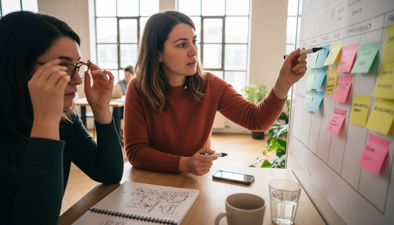 Échange et co-construction autour de la conception d’un site vitrine