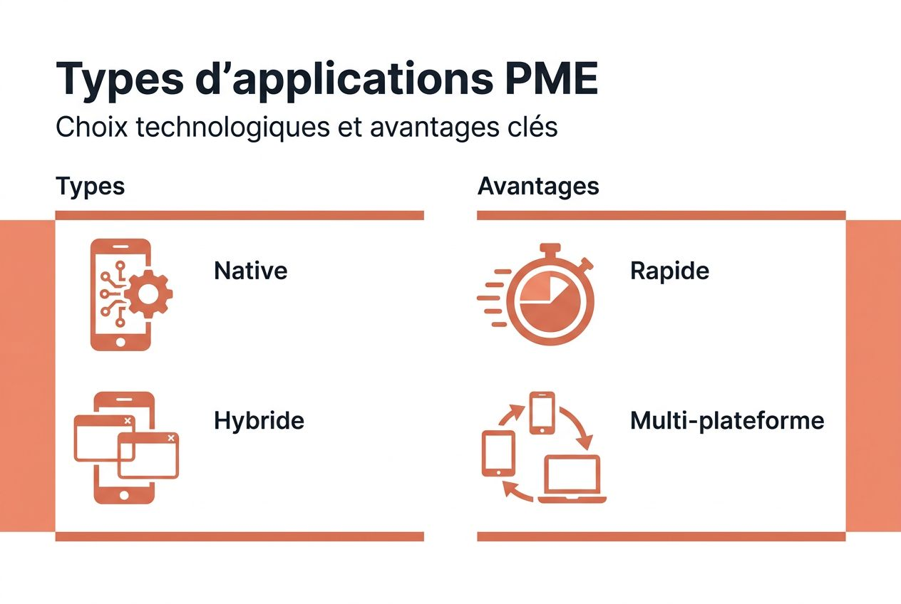 Panorama des différents types d’applications dédiées aux PME