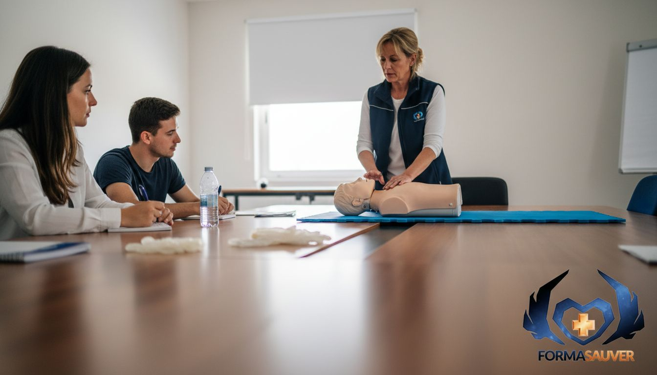 Atelier de formation SST spécialement conçu pour les équipes de petites entreprises