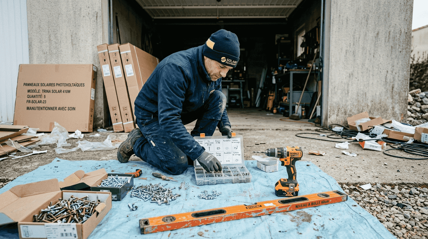 Solutions de fixation pour installations solaires au sol