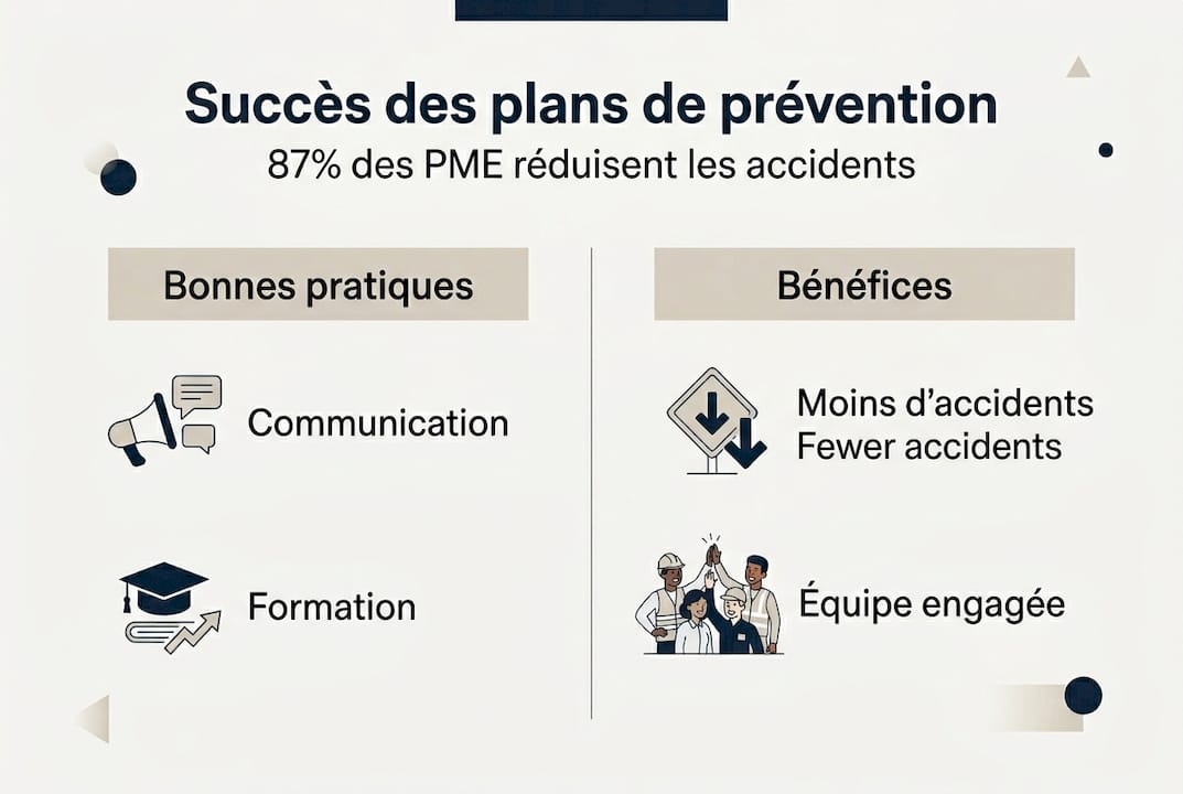 Infographie : Comment les PME peuvent anticiper et limiter les risques d’accidents au travail