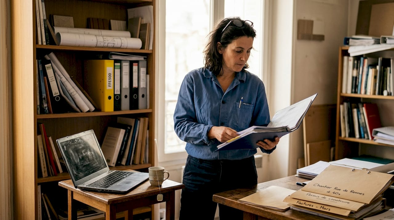 Cheffe de chantier souhaite obtenir une attestation en environnement.