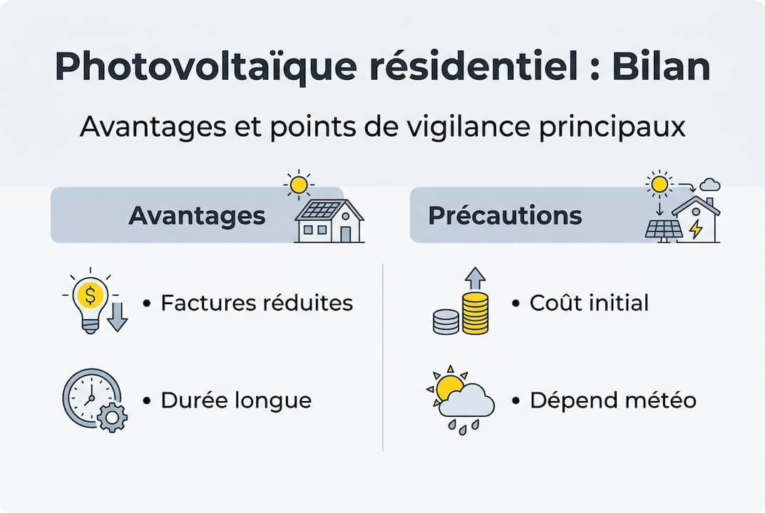 Infographie : tout savoir sur les atouts et les points de vigilance de l’énergie solaire