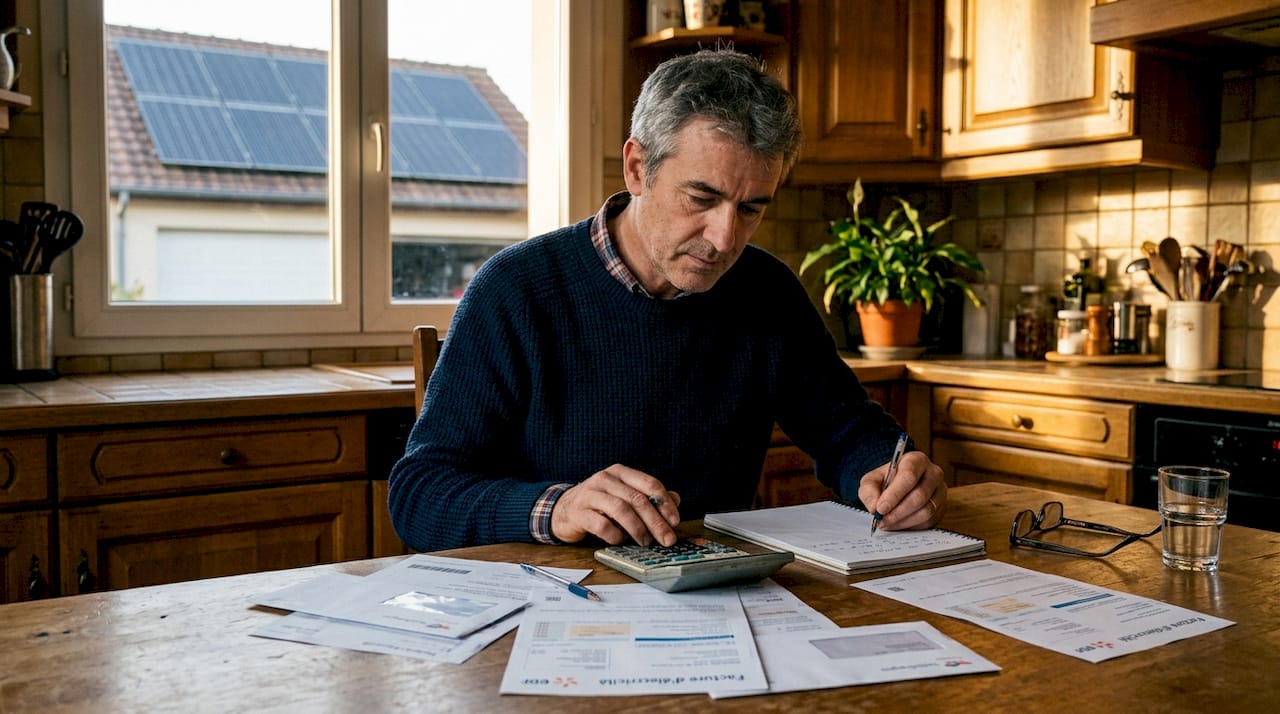Un propriétaire fait le point sur les économies réalisées grâce à ses panneaux solaires.