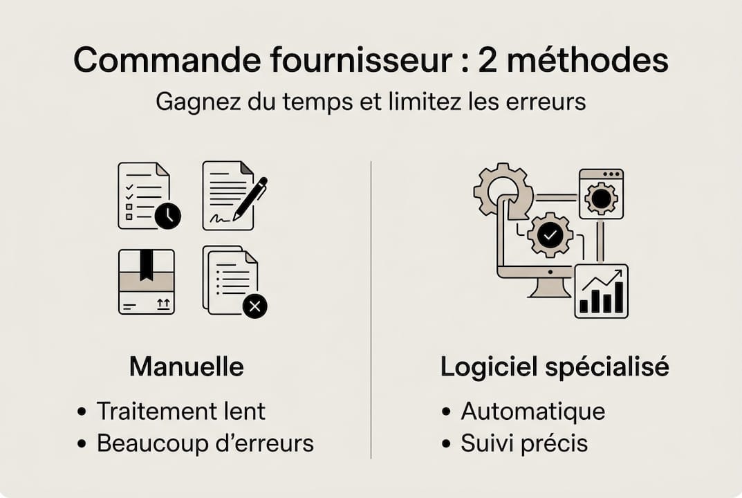 Infographie : manuel ou logiciel de gestion des commandes, lequel choisir ?