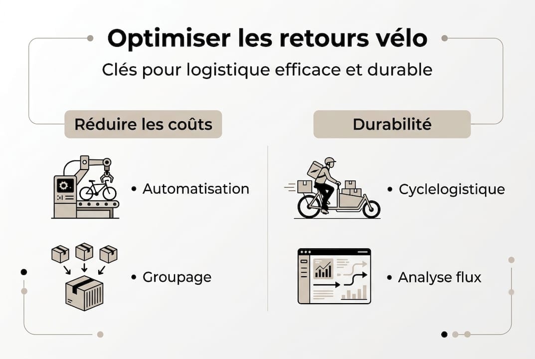Infographie : comment optimiser la gestion des retours de vélos