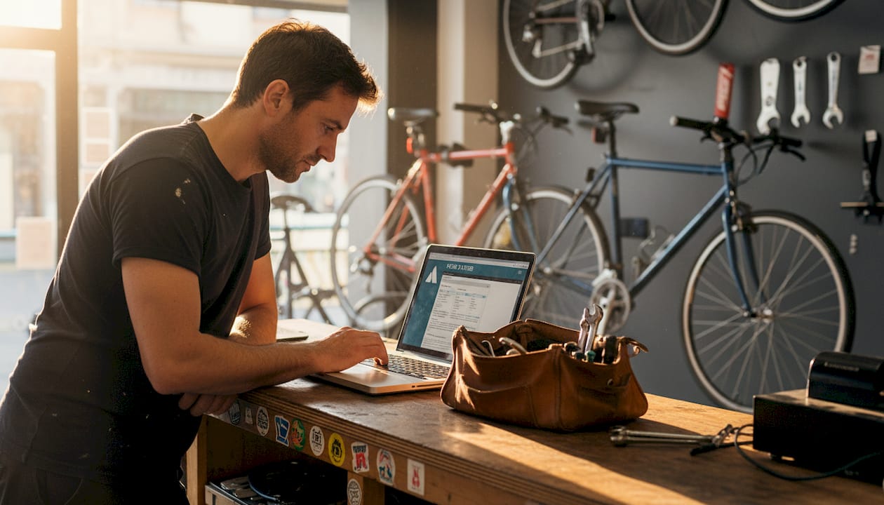 Mécanicien cycle expérimenté, conseil client, gestion de la caisse et de l’atelier en magasin de vélo