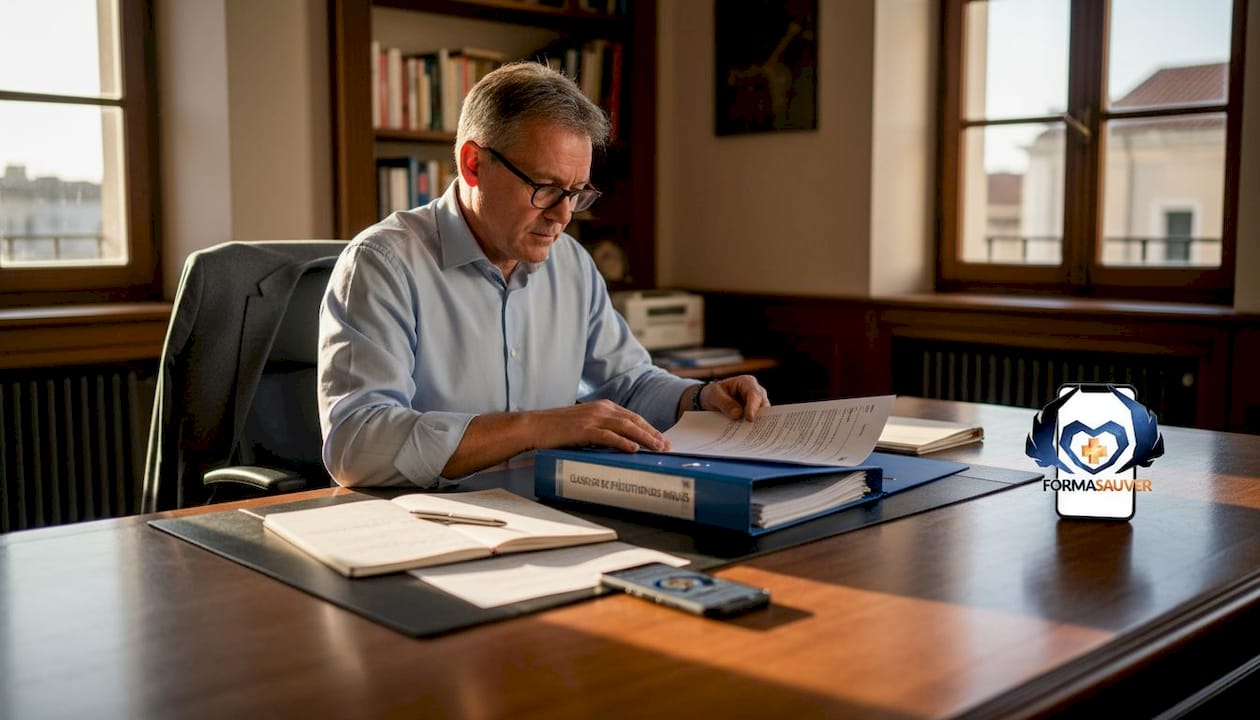 Responsable conseil en sécurité au bureau : gestion et suivi des dossiers