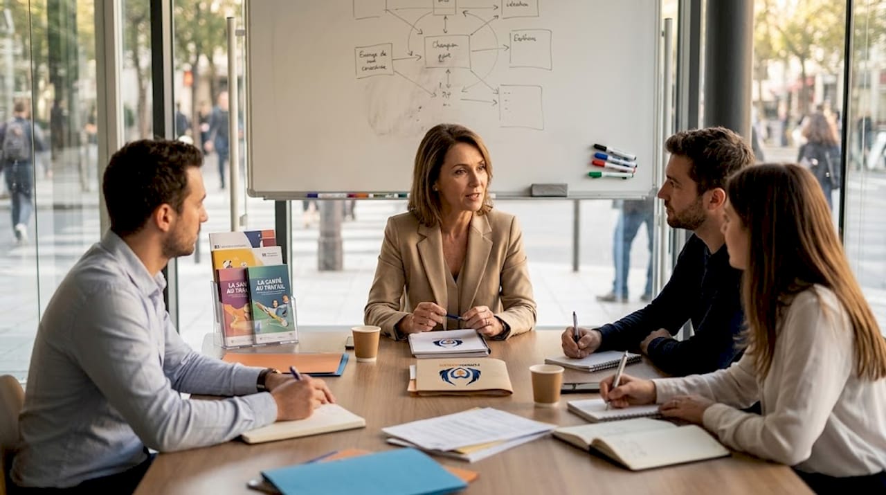 Atelier dédié aux dirigeants de PME sur la prévention des risques liés à la santé au travail