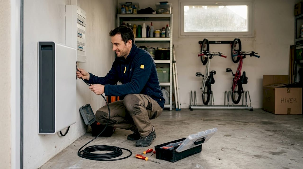 Installation d’une solution de stockage d’énergie pour la maison