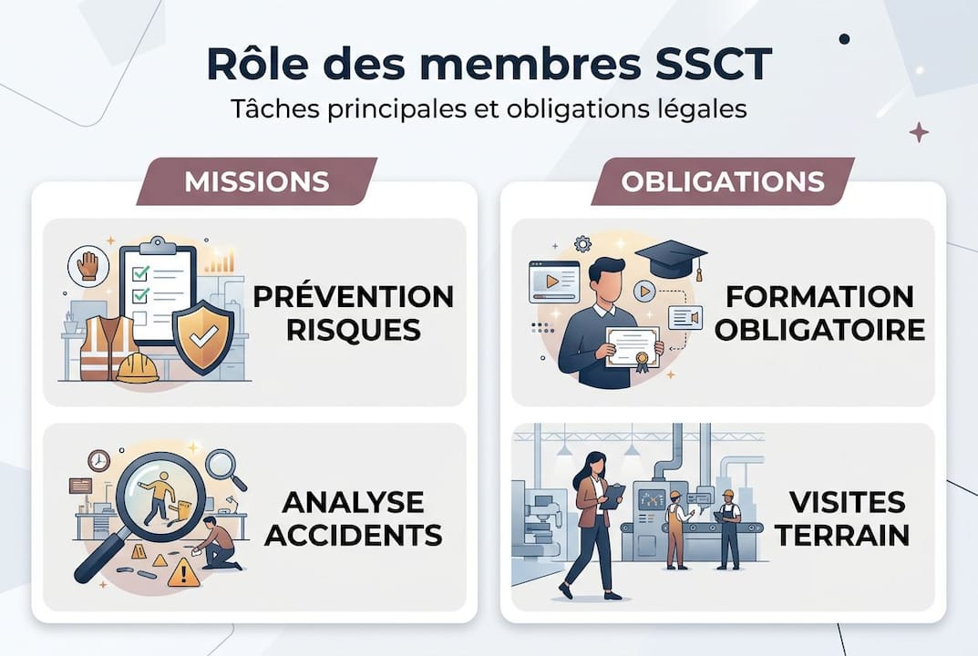 Aperçu clair et concis des missions SSCT et des responsabilités associées