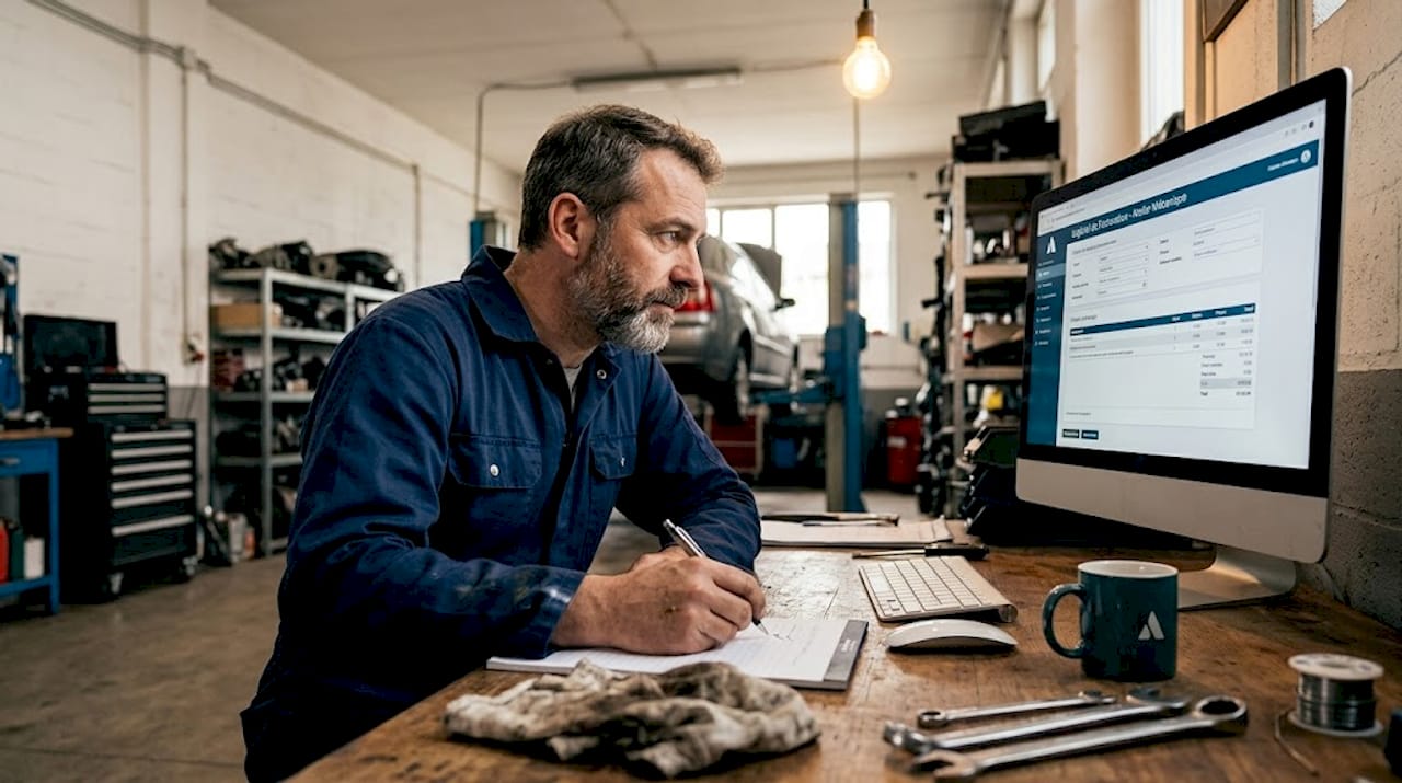 Responsable d’atelier maîtrisant les outils de facturation informatisés