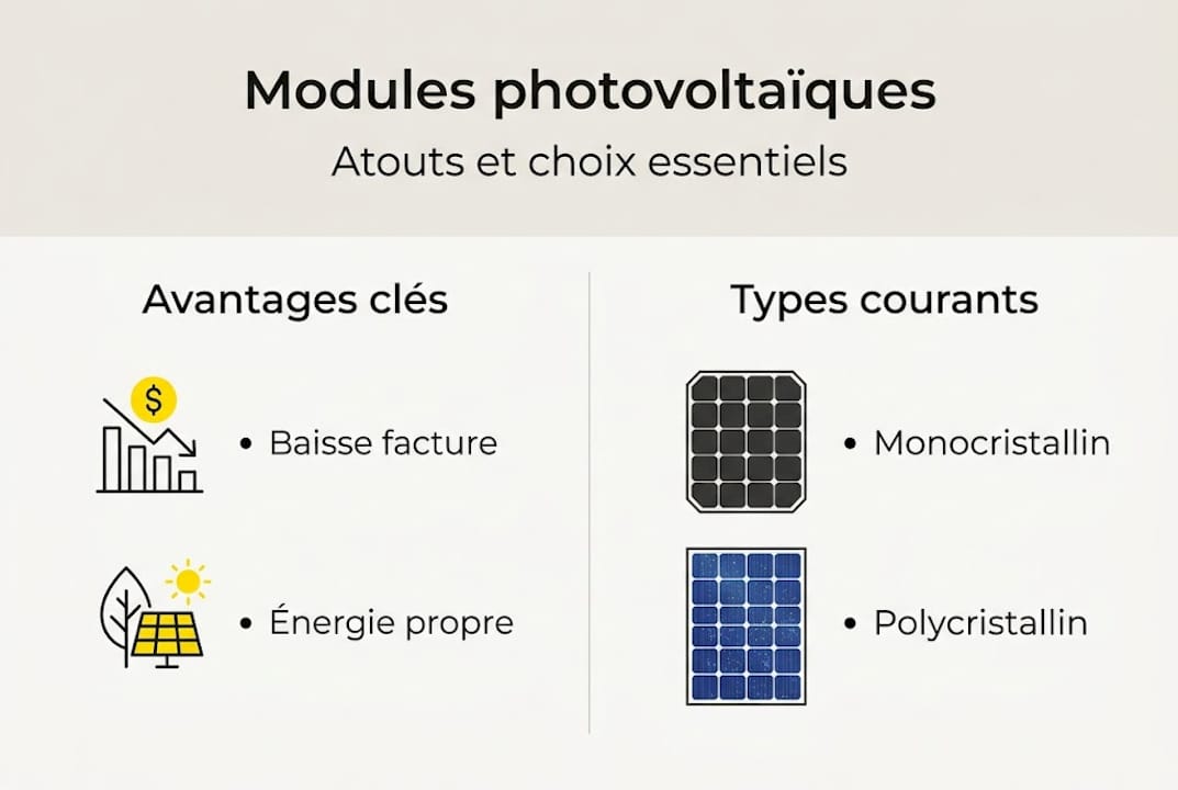 L’essentiel à retenir sur les panneaux solaires : points-clés en infographie