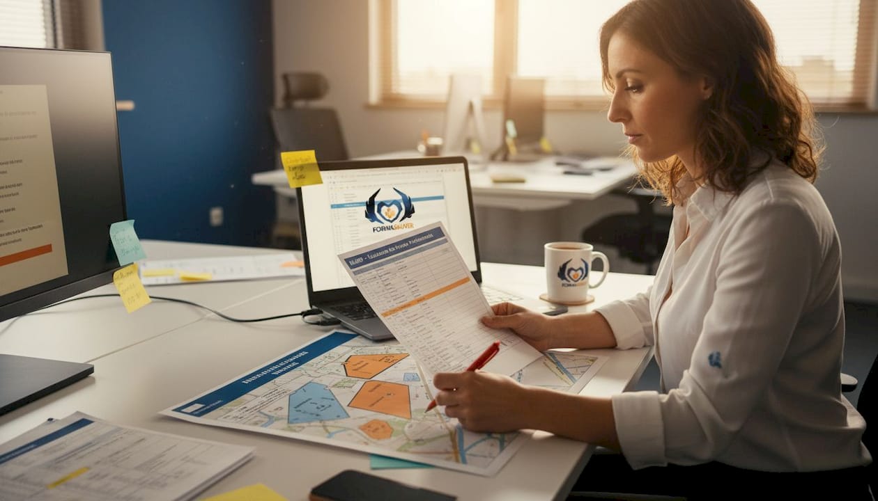 Le responsable des ressources humaines passe en revue l’évaluation des risques du DUERP afin de s’assurer de la conformité et de la sécurité au sein de l’entreprise.