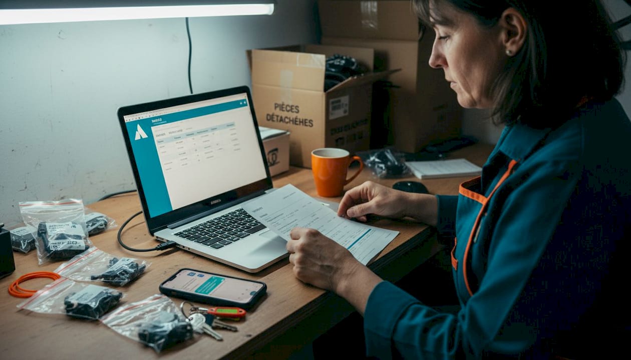 Organisation quotidienne de la facturation de l’atelier grâce à l’outil informatique