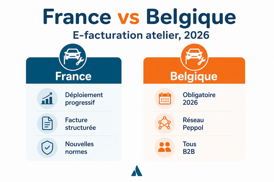 Panorama comparatif des solutions de facturation électronique entre la France et la Belgique