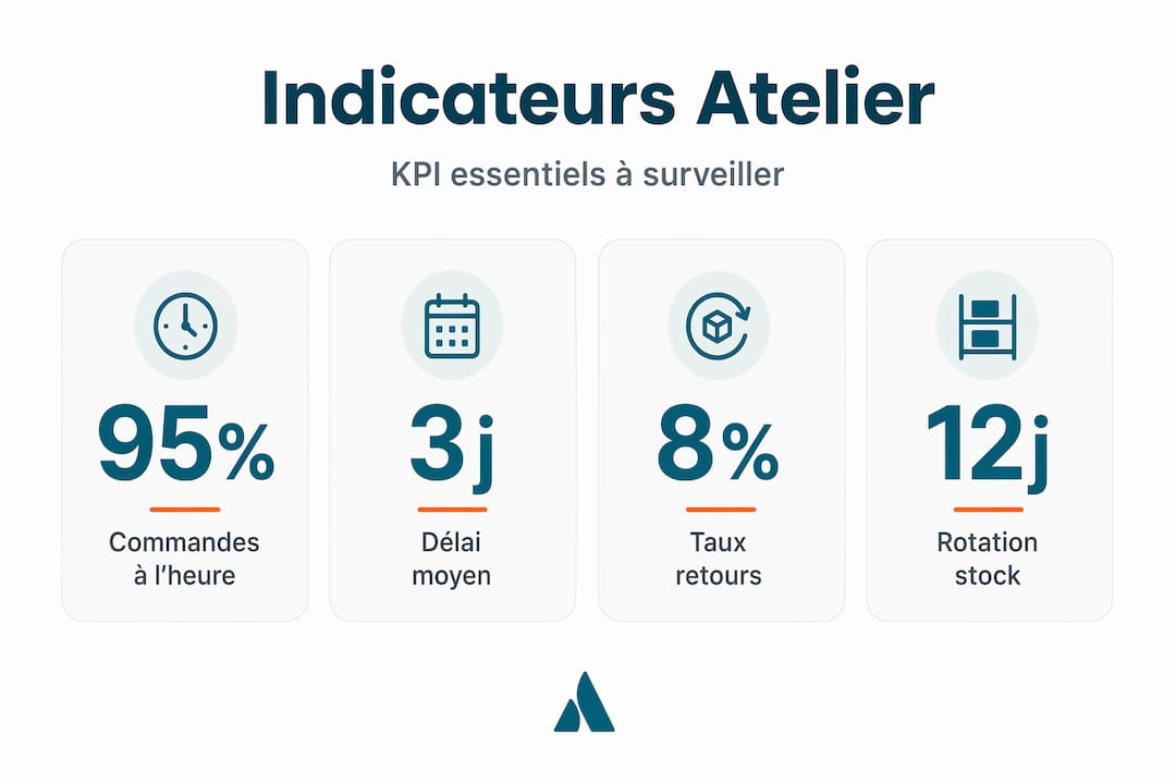 Les chiffres clés à suivre pour évaluer la performance de votre atelier de réparation en un coup d'œil
