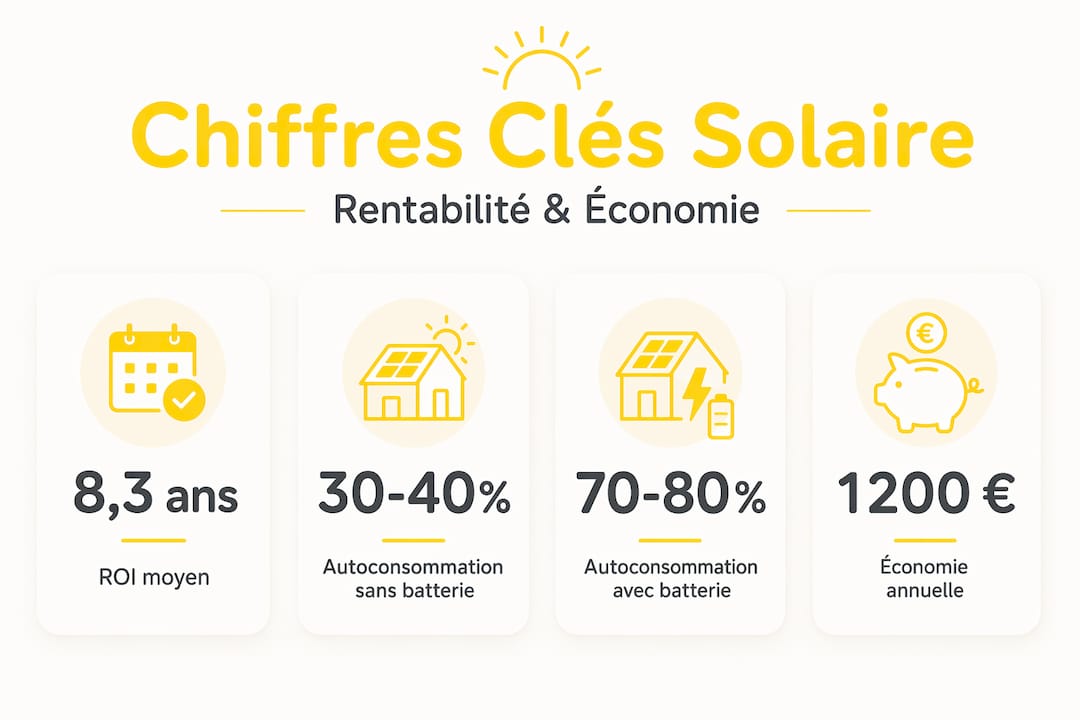 Infographie : les chiffres clés de la recharge solaire à connaître pour les propriétaires