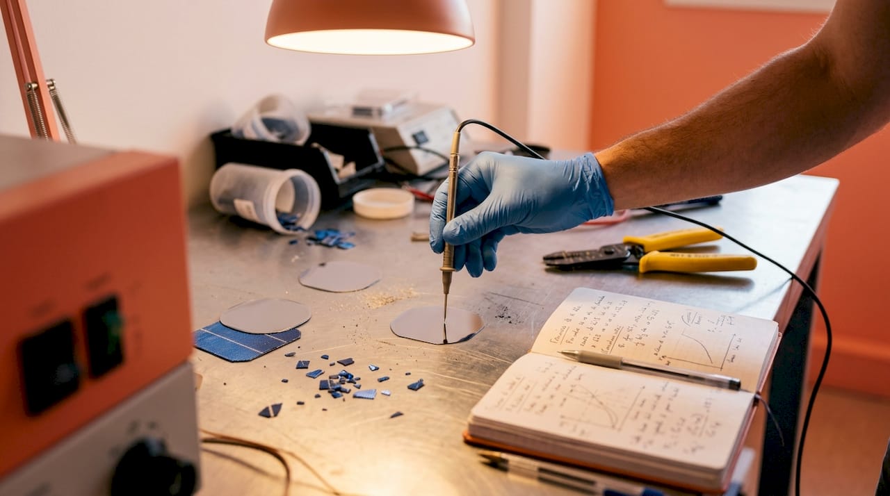 Analyse approfondie en laboratoire des matériaux utilisés dans les cellules photovoltaïques
