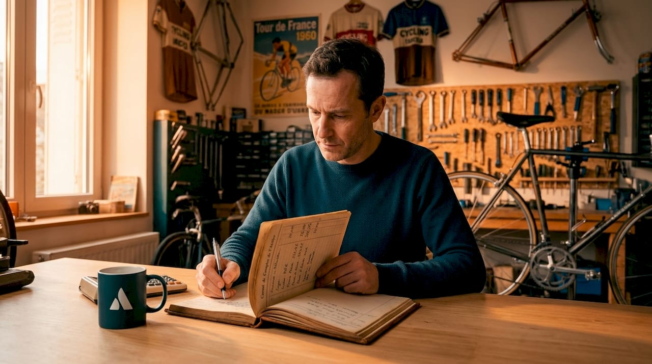 Responsable de la gestion comptable au sein d’un atelier de réparation de vélos