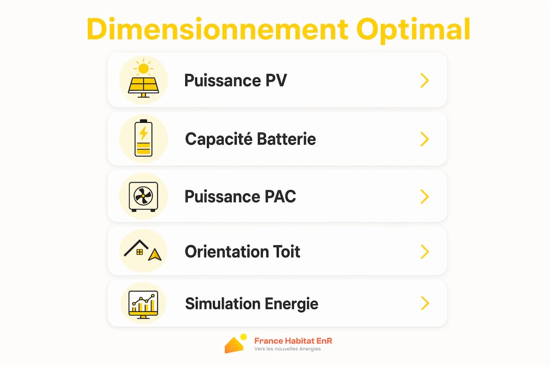 Infographie : comment bien dimensionner son système de chauffage autonome