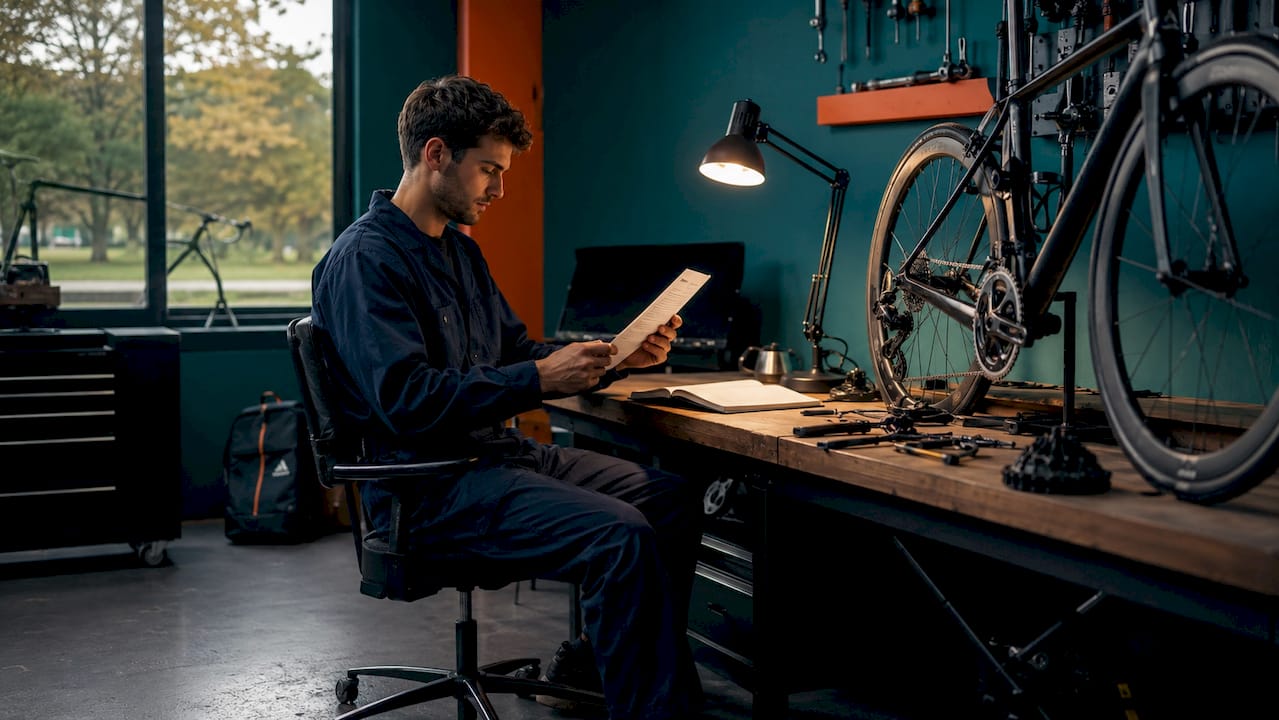 Spécialiste cycle, conseil et gestion de contrats d'entretien en atelier