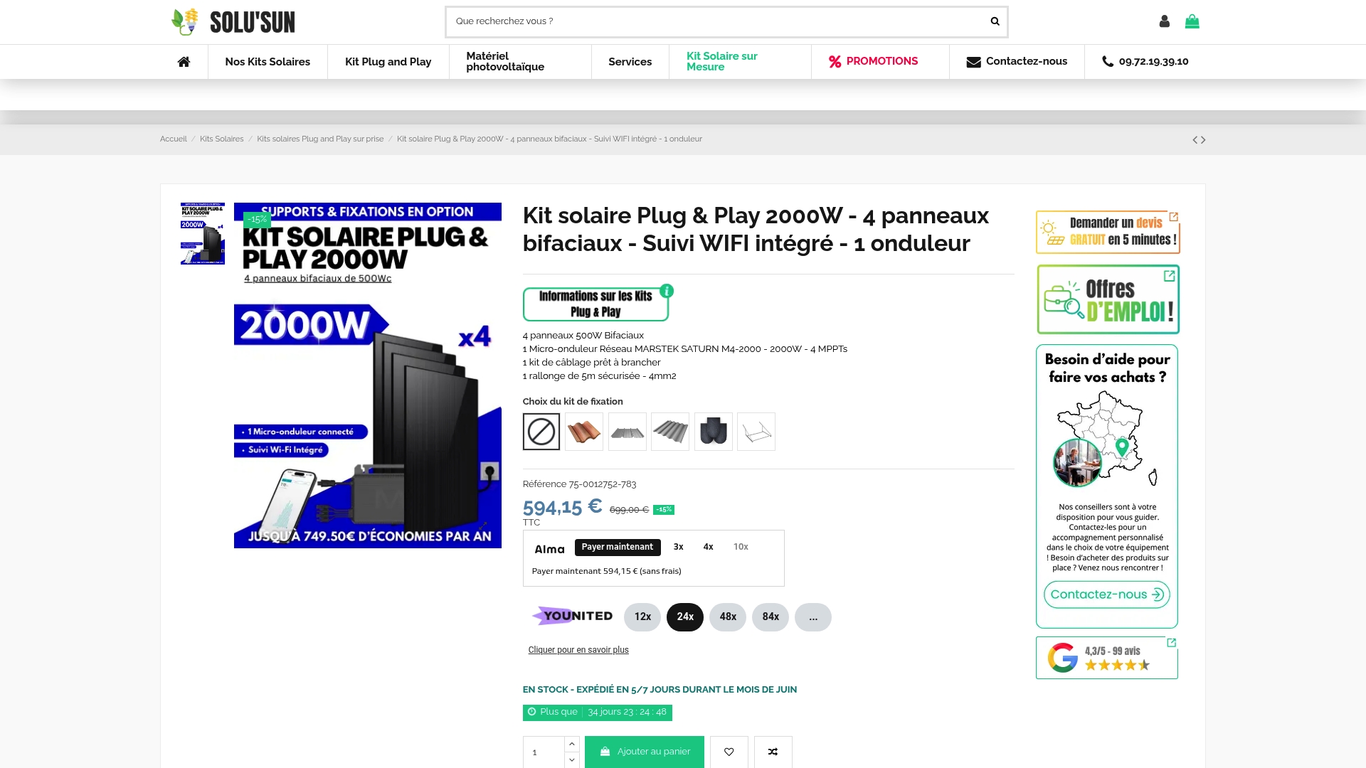 https://solu-sun.fr/12790-815-kit-solaire-plug-play-2000w-4-panneaux-bifaciaux-suivi-wifi-integre.html