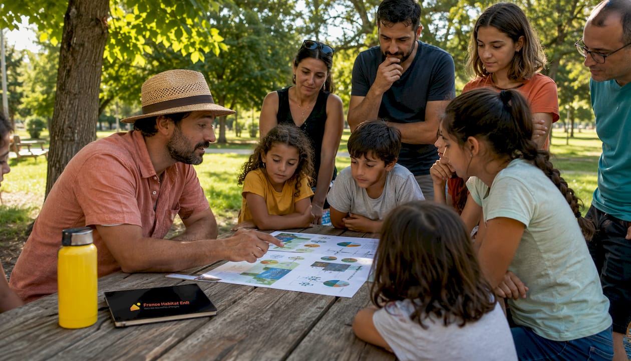 Rencontre conviviale autour d’un projet solaire citoyen en plein air