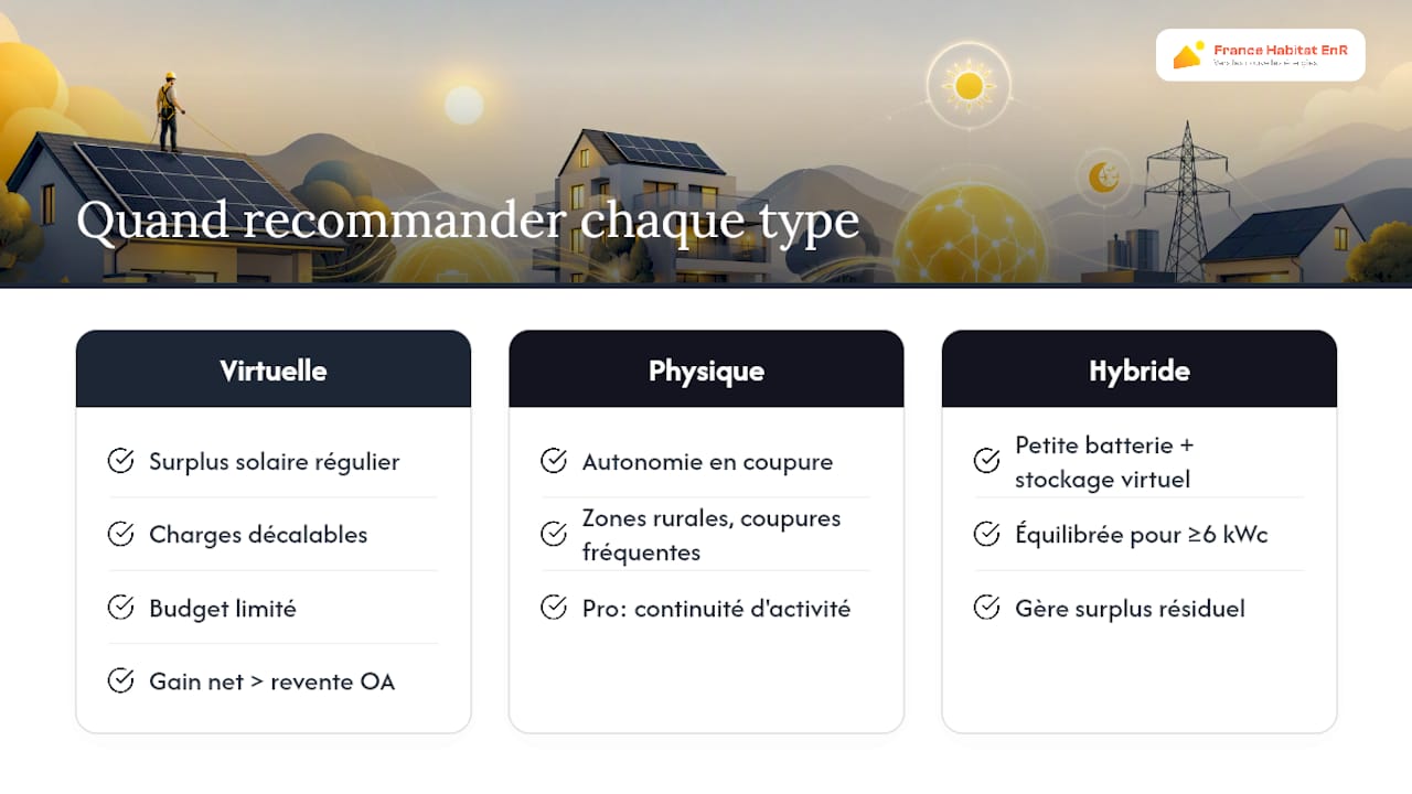 Notre point de vue : quand nous recommandons une batterie virtuelle — overview diagram