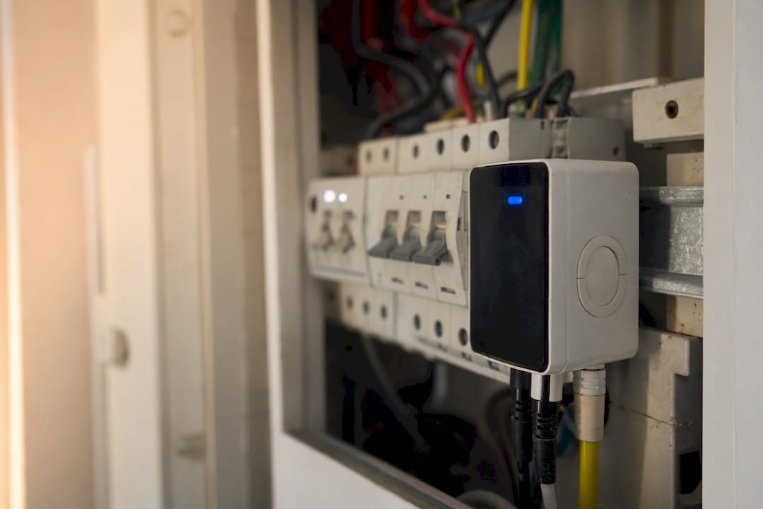 Appareil de mesure à l'intérieur du tableau électrique domestique