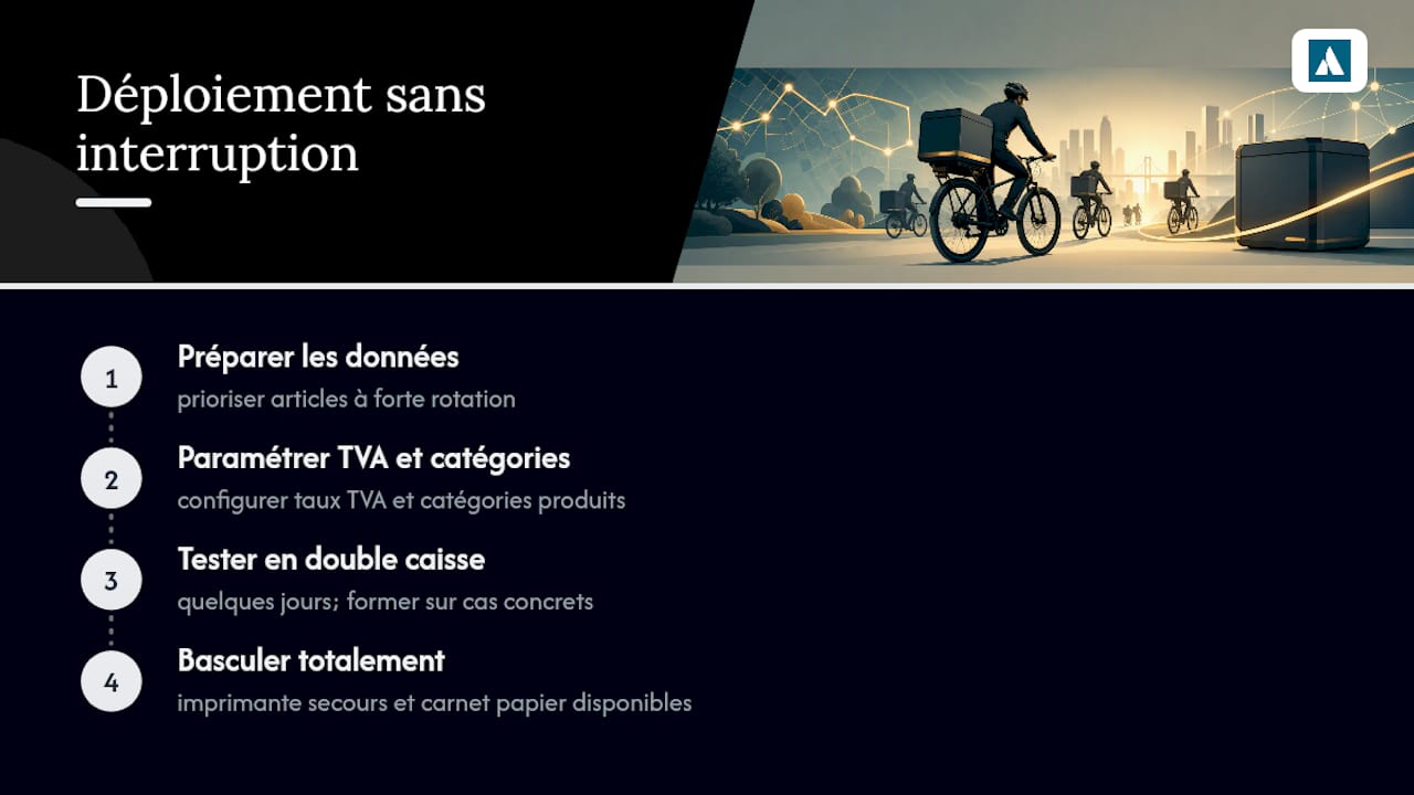Procédure de déploiement d’une nouvelle caisse