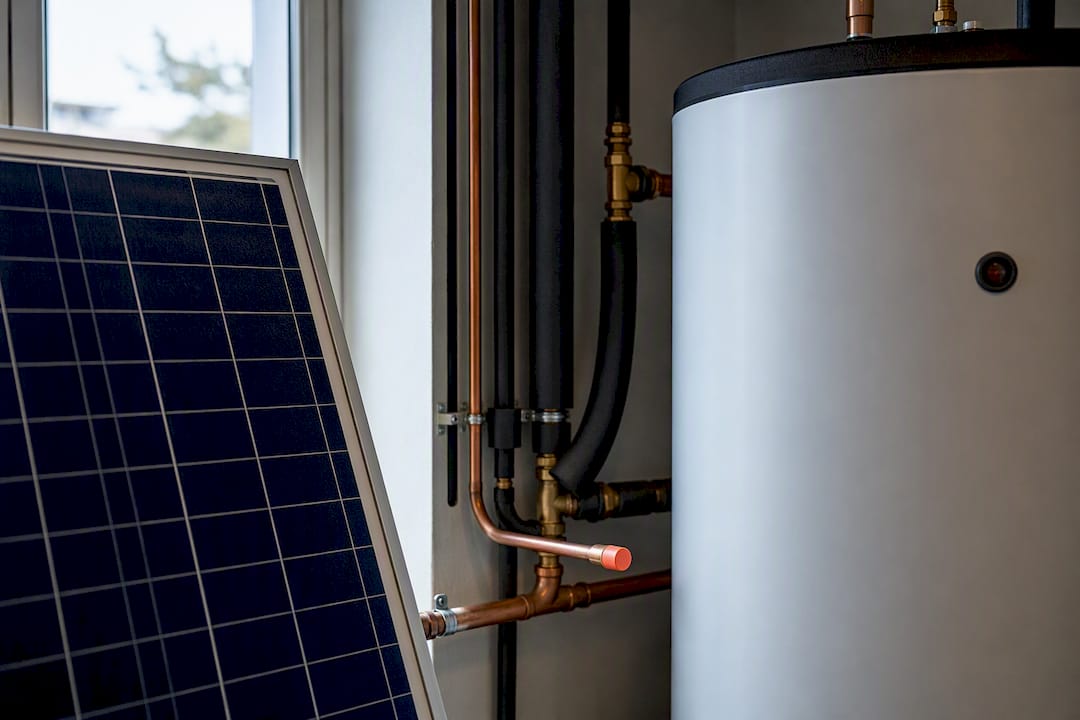 Détails d’un système combiné photovoltaïque et thermique
