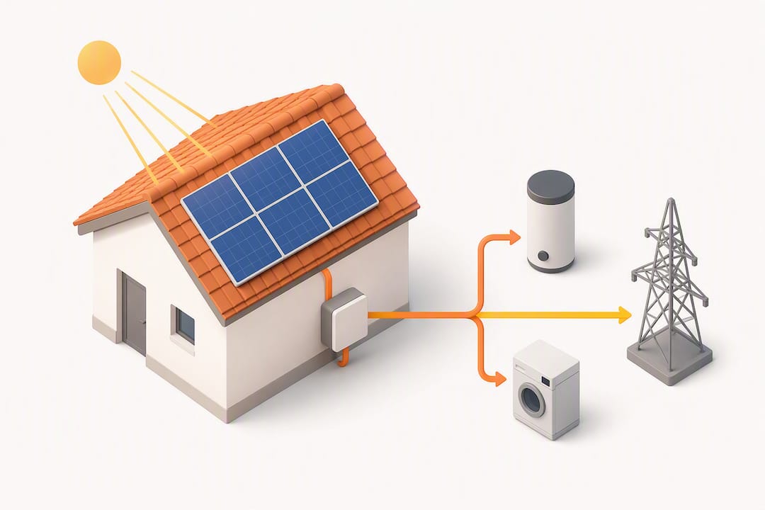 Énergie solaire dédiée aux besoins du foyer