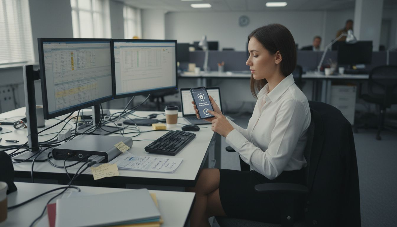 Setting up secure blockchain tracking tools at workstation