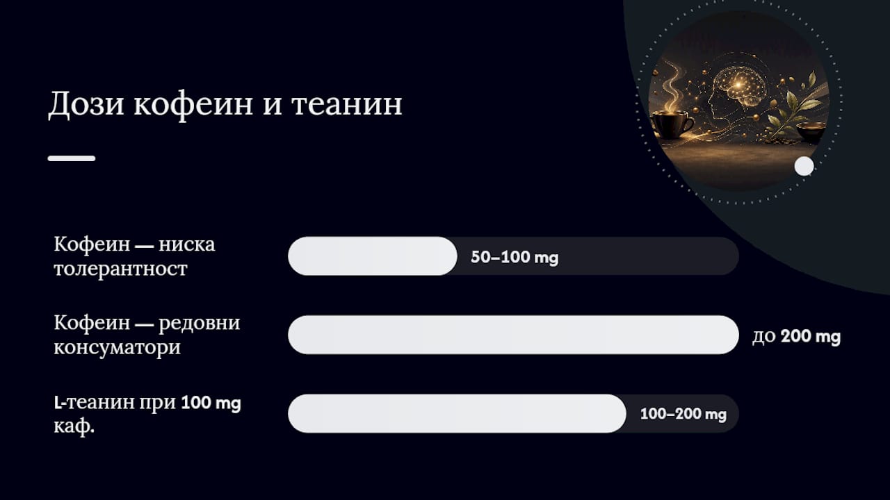 Каква доза кофеин преди тренировка на ума работи най-добре — overview diagram