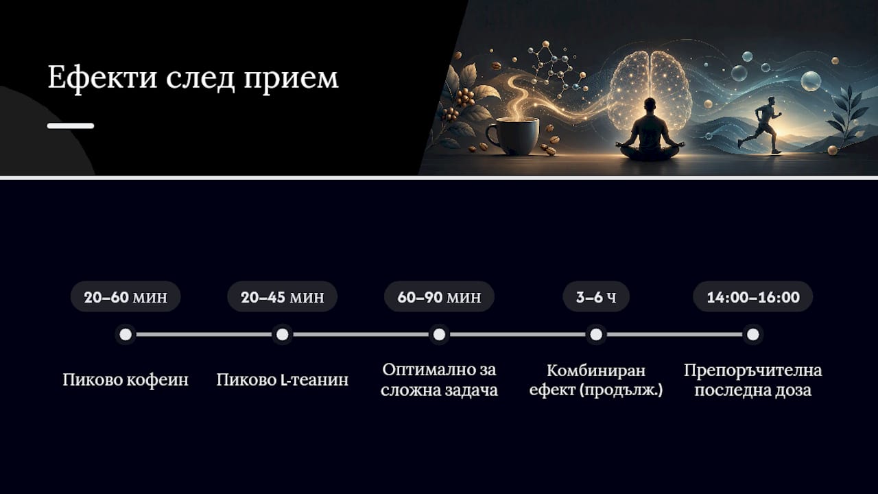 Хронология на ефектите от кафето